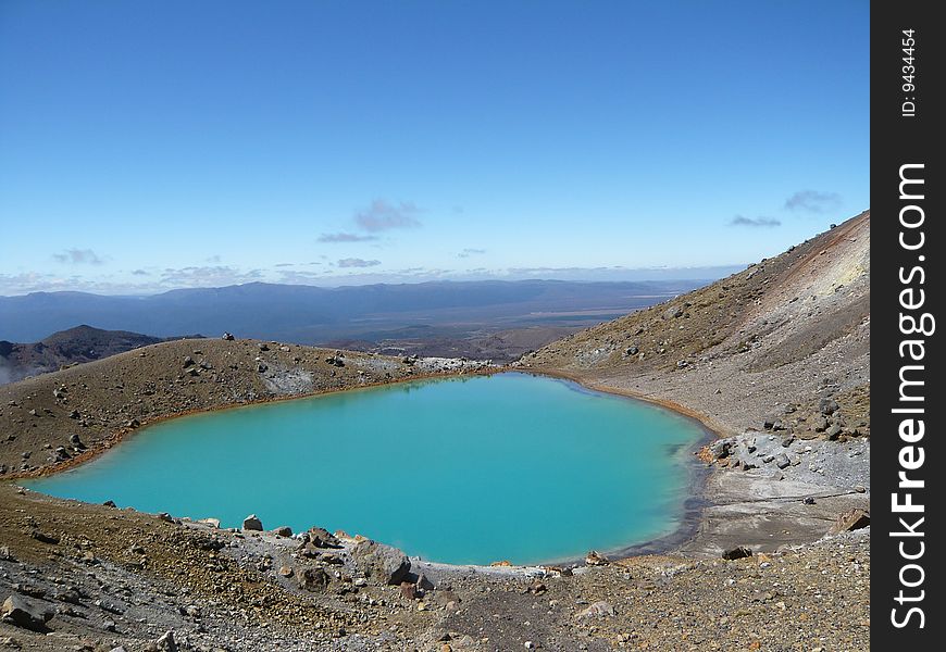 Emerald Lakes, Tongariro, New Zealand