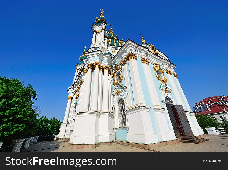 Orthodox church in Kiev, Ukraine