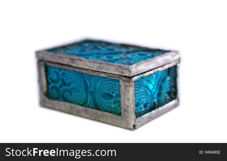 Blue Box as a decoration object