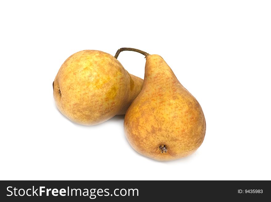 Two Isolated Pears