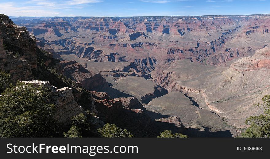 A Panorama of the Grand Canyon, South Rim