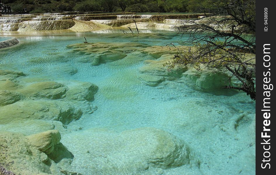 Glamourous Pool in mild of China