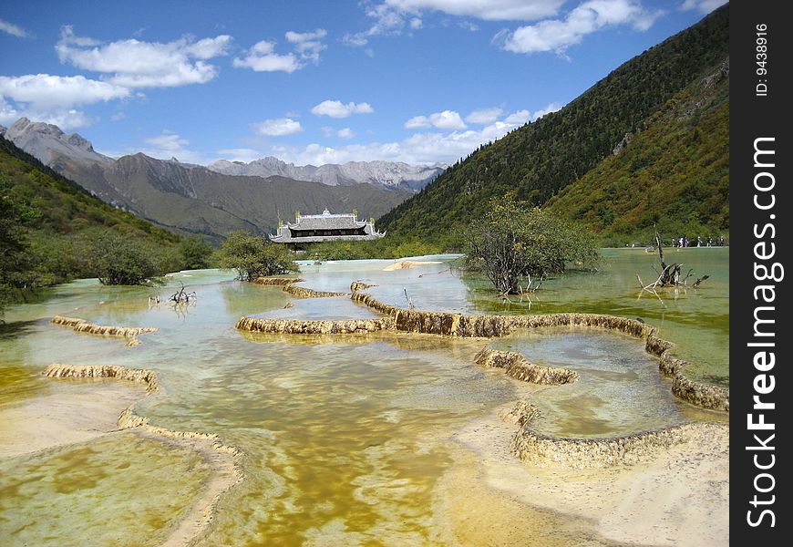 Glamourous Pool in mild of China