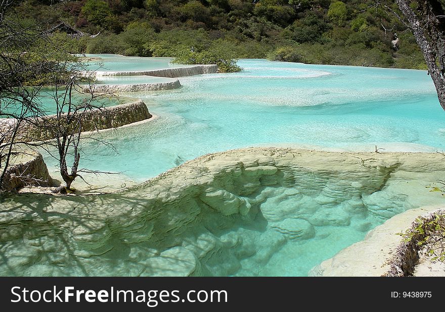 Glamourous Pool in middle of China