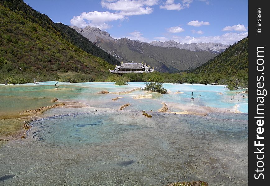 Glamourous Pool in middle of China