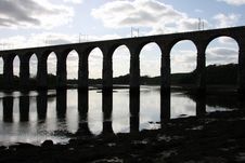 Royal Border Rail Bridge Royalty Free Stock Photo Royal Border Rail Bridge Royalty Free Stock Photo
