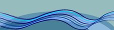 Blue Internet Waves Stock Image Blue Internet Waves Stock Image