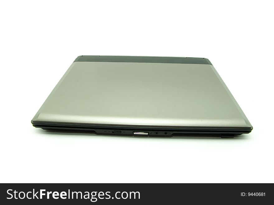 Notebook personal computer on white background. Notebook personal computer on white background