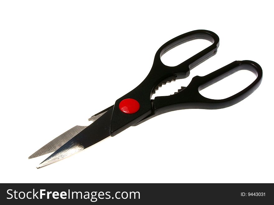 Scissors  isolated on white background. Scissors  isolated on white background.