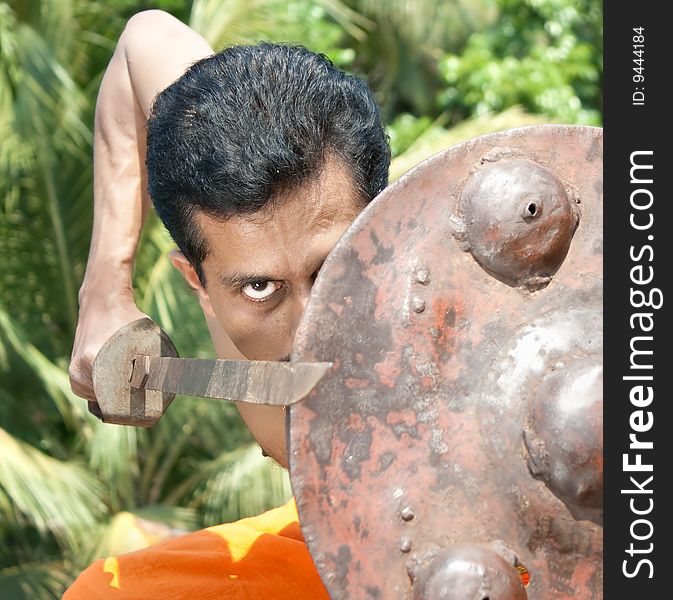 Kalarippayat, indian ancient martial art of Kerala, India