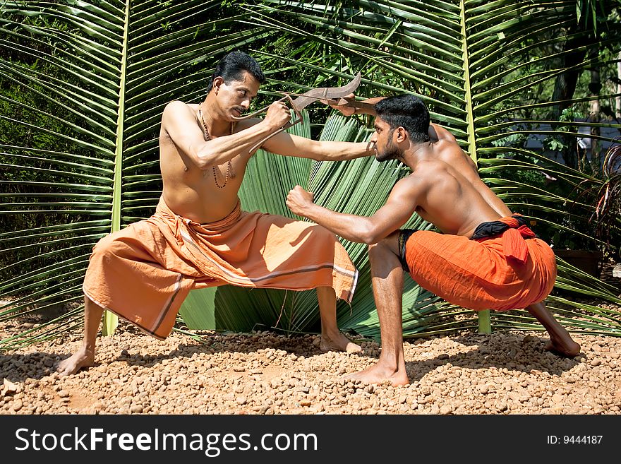 Kalarippayat, indian ancient martial art of Kerala, India