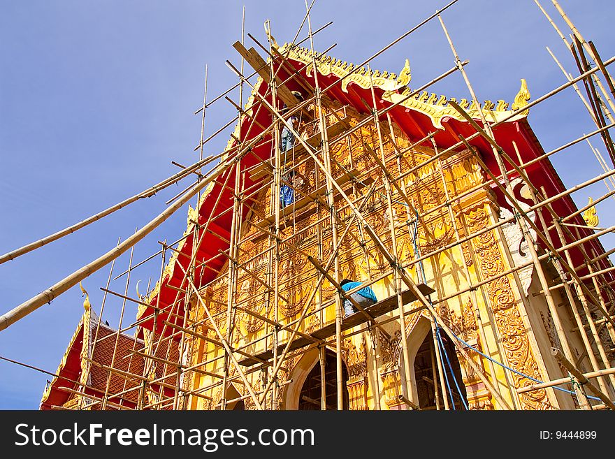 Repairing of old church