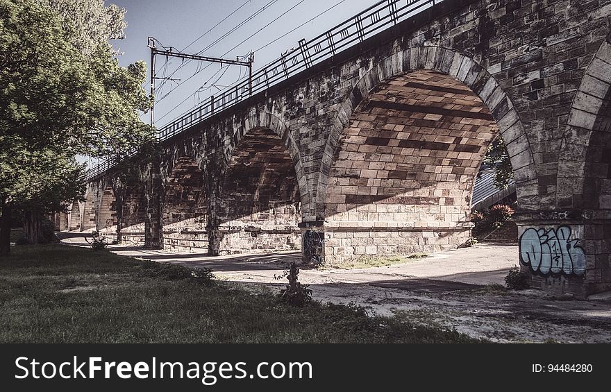 Negrelli Viaduct In Prague