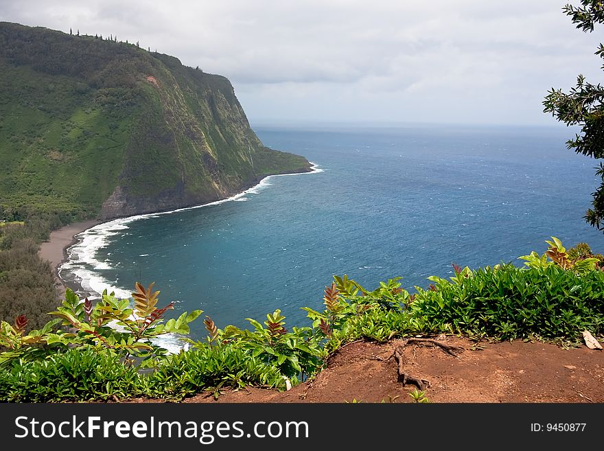 Blue Skies Above Hawaii's Big Island. Blue Skies Above Hawaii's Big Island