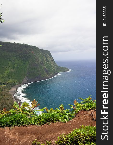 Blue Skies Above Hawaii's Big Island. Blue Skies Above Hawaii's Big Island