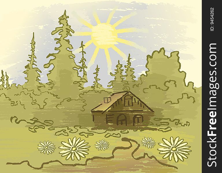 Sunny Day Drawing Images Original file at image png format