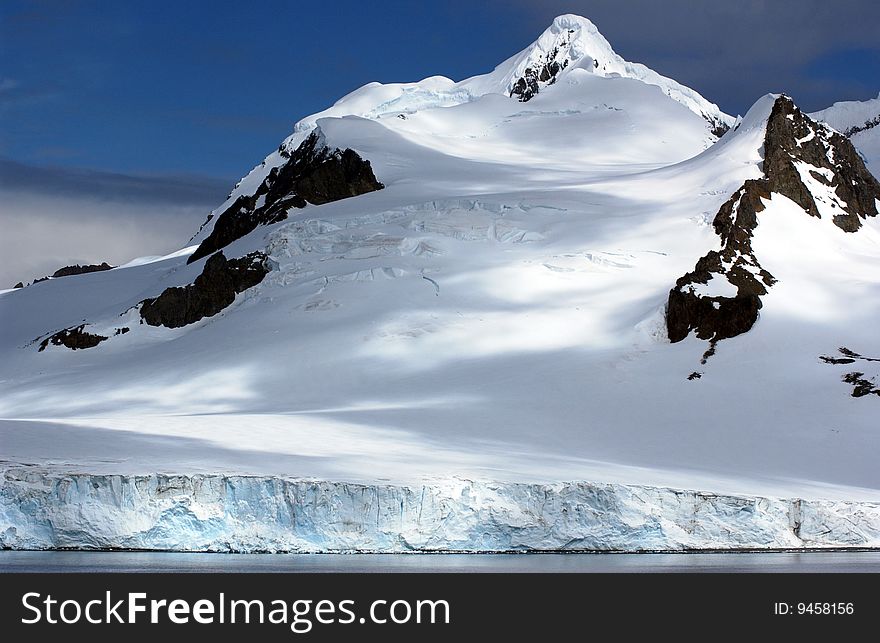 Iceberg in sea - Antarctic continent
