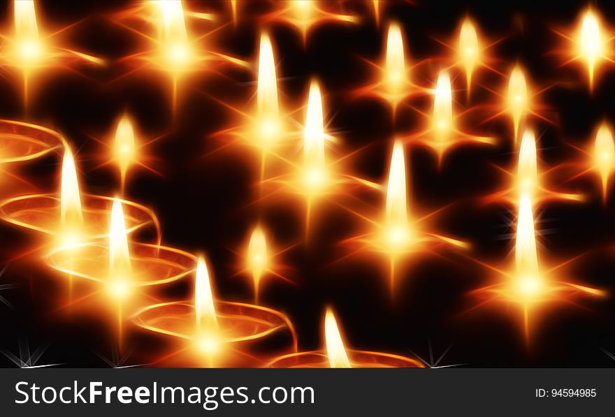 Lighting, Flame, Pattern, Diwali