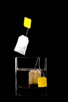 Tea Bag Splash Stock Images Tea Bag Splash Stock Images
