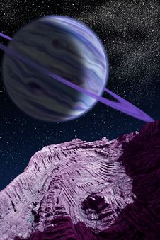 Big Blue Planet Royalty Free Stock Photo Big Blue Planet Royalty Free Stock Photo