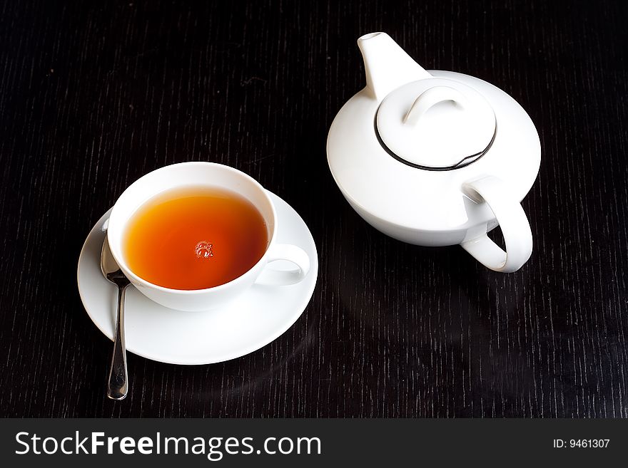 Tea Set with Teapot and cup