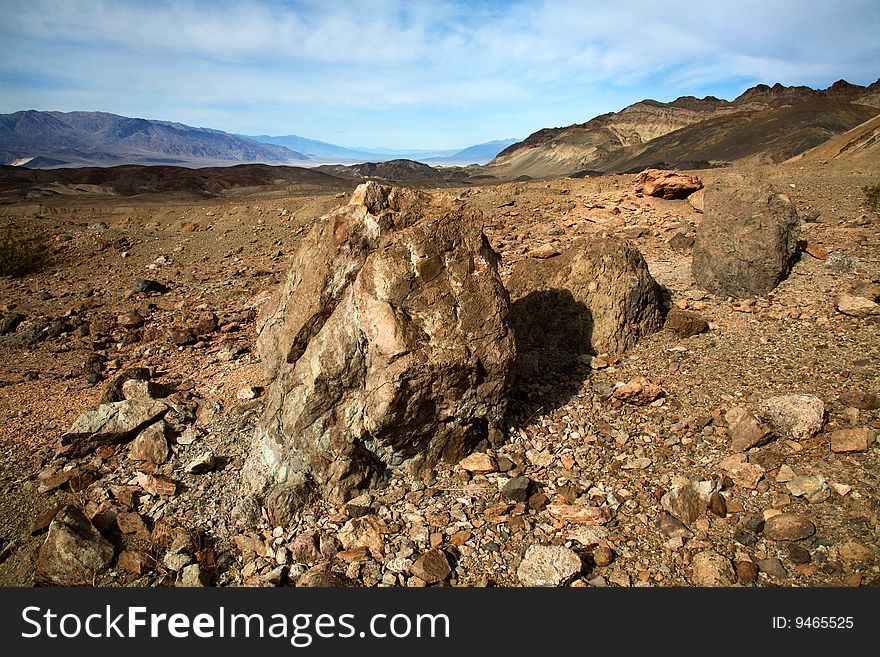 Boulders Along Artists Drive; Death Valley National Park