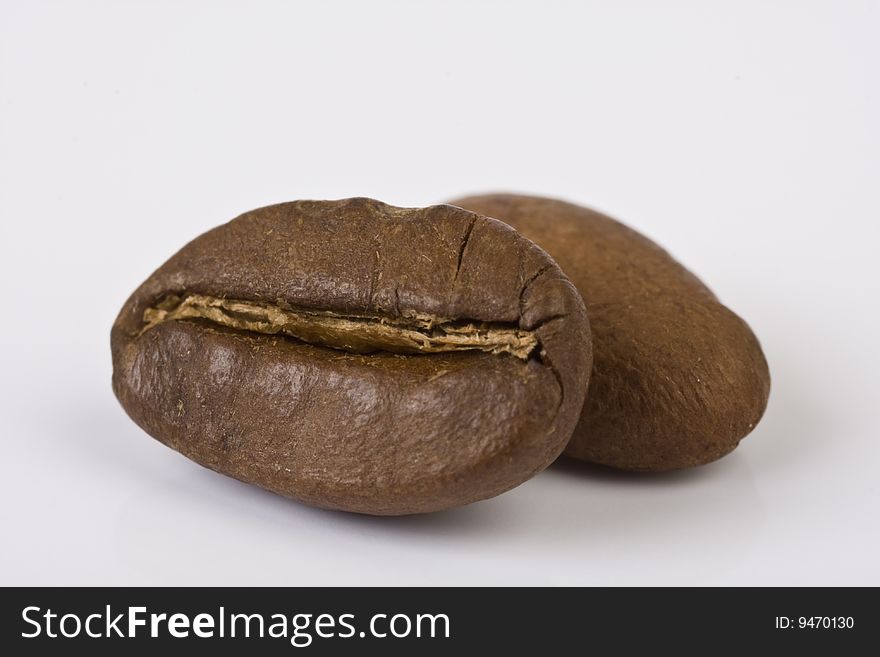 2 Coffee Grains Macro