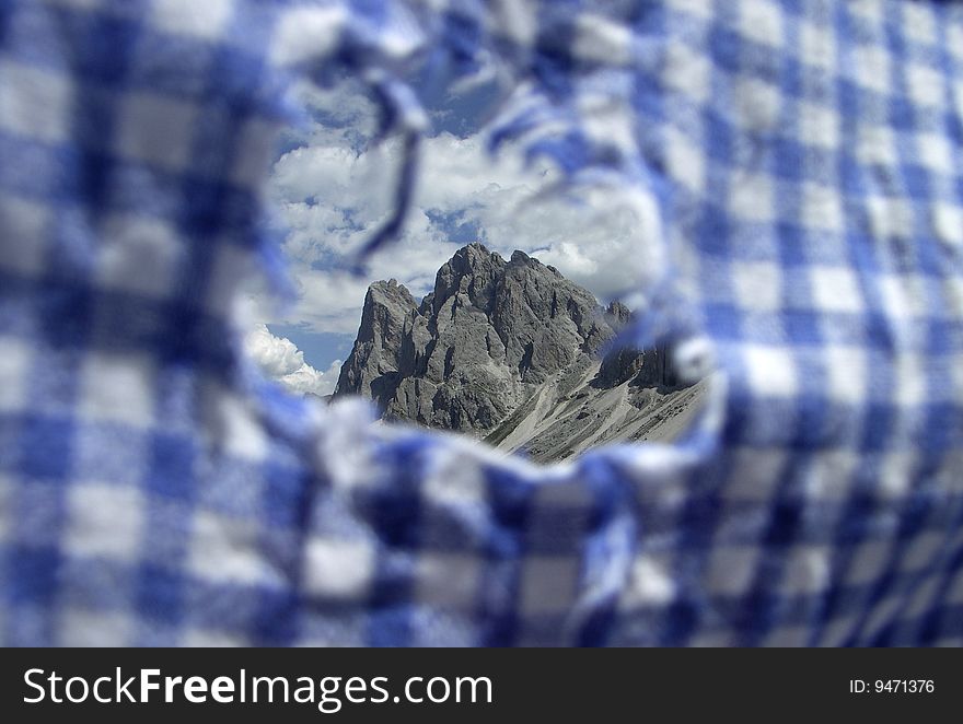 Odle dolomites through a holed cloth.
Trentino - Sudtirol (Italy). Odle dolomites through a holed cloth.
Trentino - Sudtirol (Italy)