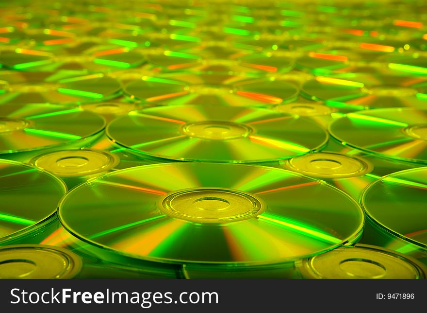 Computer cd background, abstract technology texture