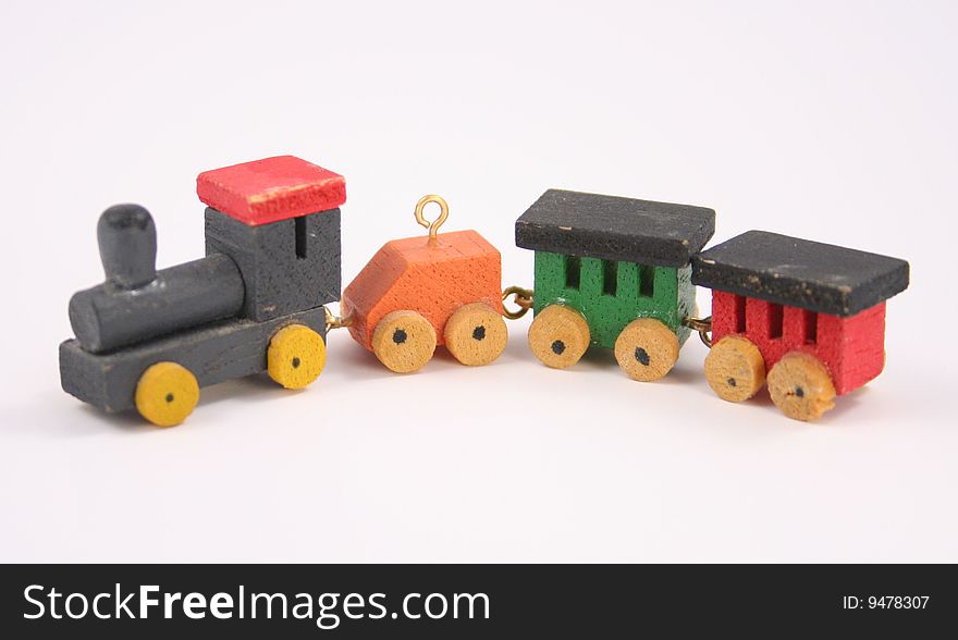 Miniature Toy Train with Locomotive