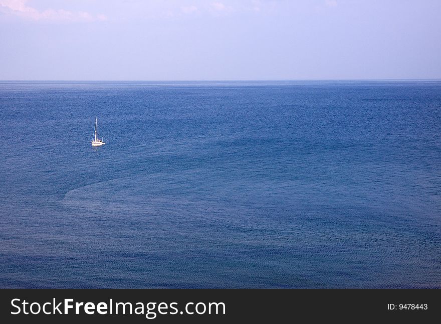 Vacation time the latium coastline in the south of italy. the sea. Vacation time the latium coastline in the south of italy. the sea