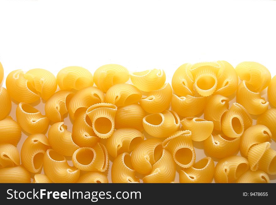 Detail Of Macaroni Pasta Useful As A Background