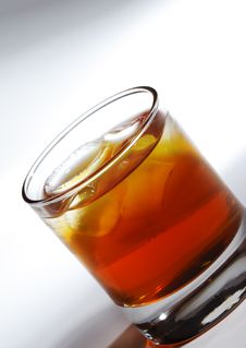 Whiskey Cocktail Royalty Free Stock Photography Whiskey Cocktail Royalty Free Stock Photography