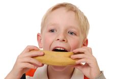Banana Boy Stock Image