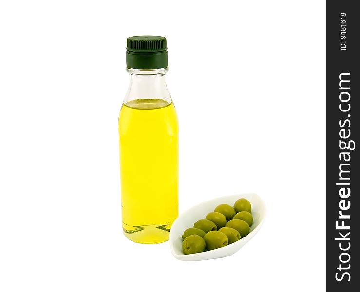 Bottle of olive oil