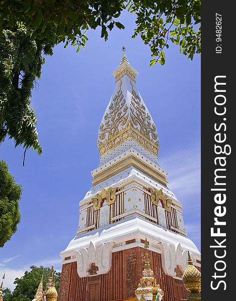 Prathat Panom, one of most famous pagoda of Thailand. Prathat Panom, one of most famous pagoda of Thailand