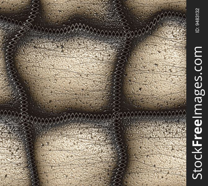 Abstract background, Abstract background, computer generated of leather surface