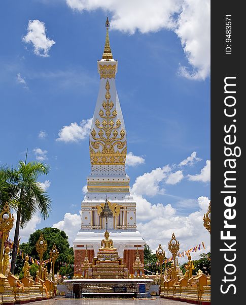 Prathat Panom, one of most famous pagoda of Thailand. Prathat Panom, one of most famous pagoda of Thailand