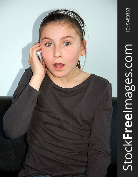 Girl On Phone