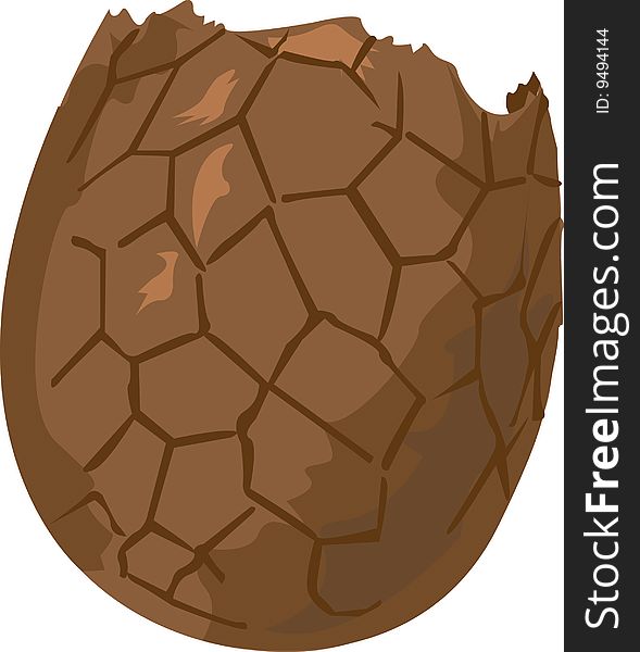 An easter egg of chocolatey goodness.