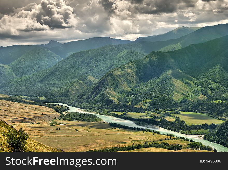 River In The Mountains