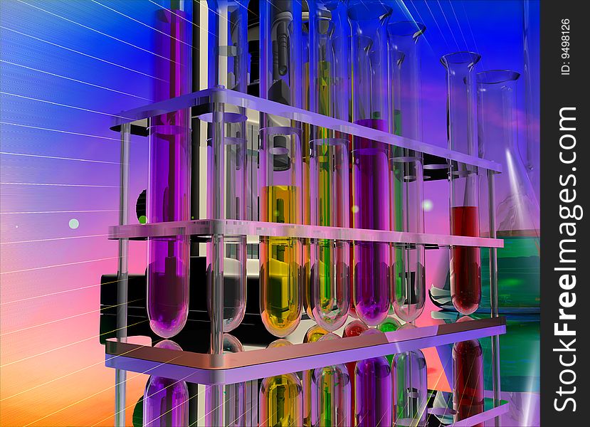 Chemical devices on a mirror surface