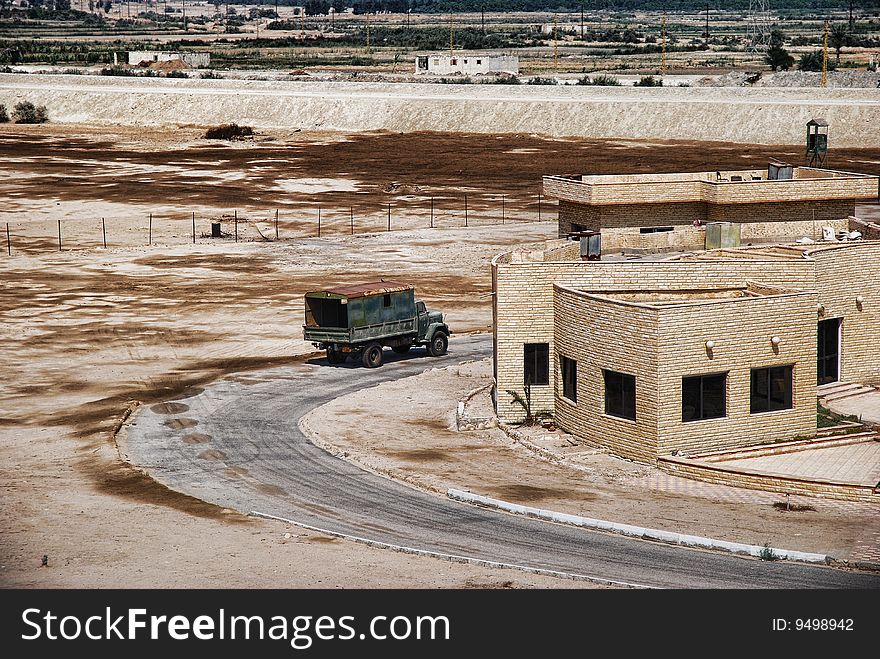 Military area - Sinai peninsula Egypt