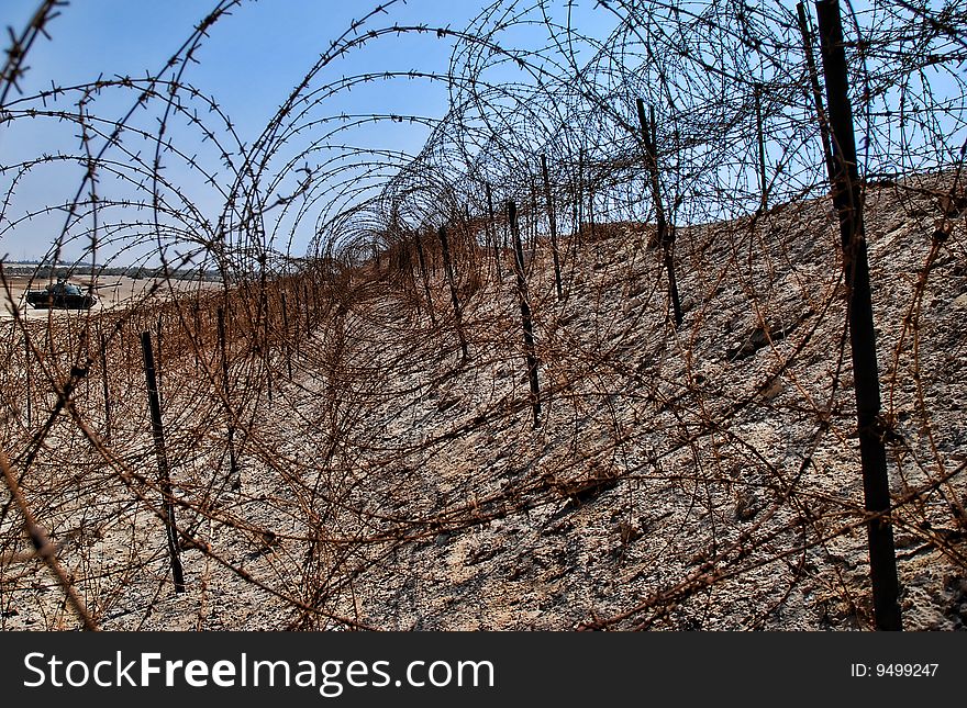 Military Restricted Area - Sinai peninsula. Military Restricted Area - Sinai peninsula