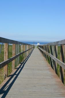 Pier To Beach Stock Image Pier To Beach Stock Image