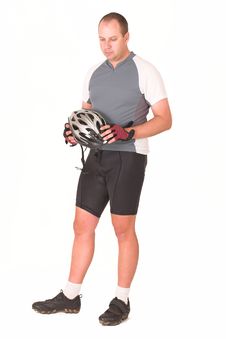 Cyclist Stock Photo