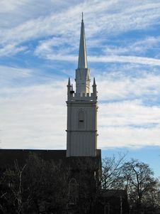 Broach Spire And Sky Stock Photography Broach Spire And Sky Stock Photography
