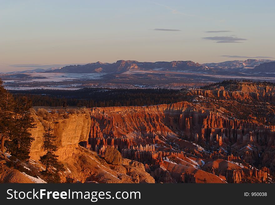 Bryce Point at Sunrise - Bryce Canyon National Park