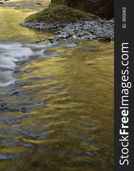 Wahclella Creek in the Columbia River Gorge National Scenic Area. Wahclella Creek in the Columbia River Gorge National Scenic Area