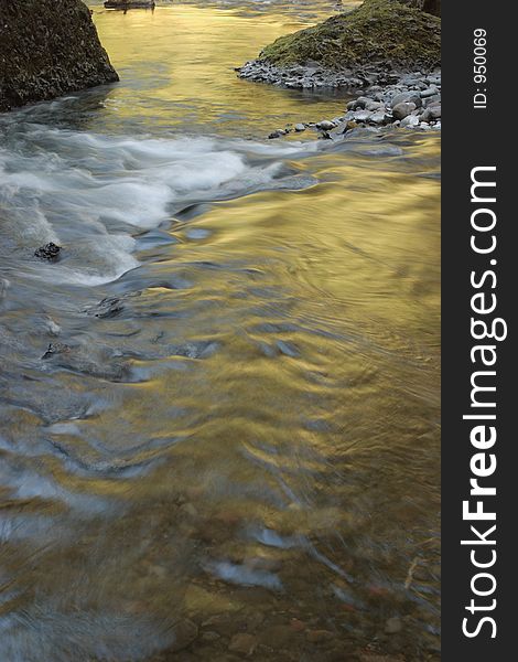 Golden Wahclella Creek